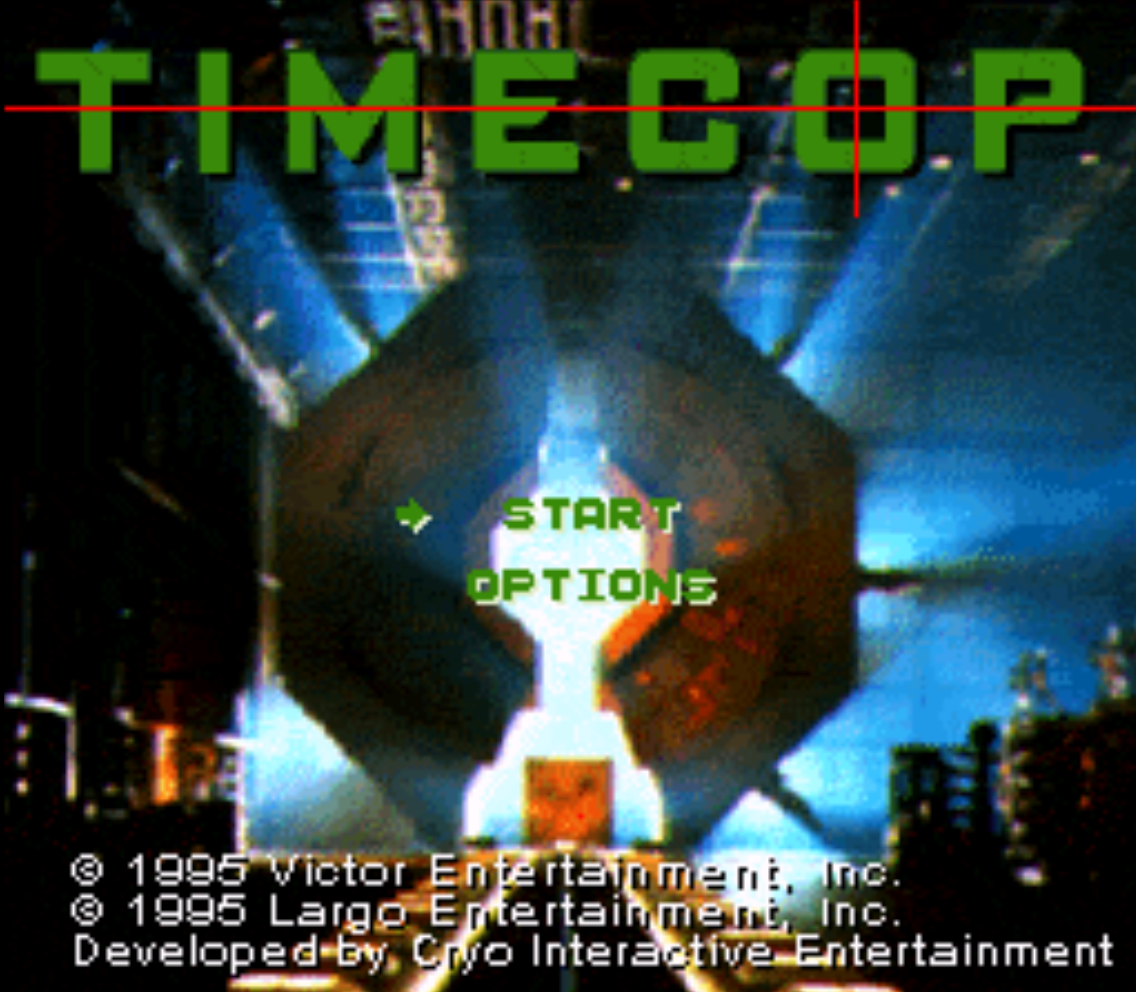 Timecop Title Screen